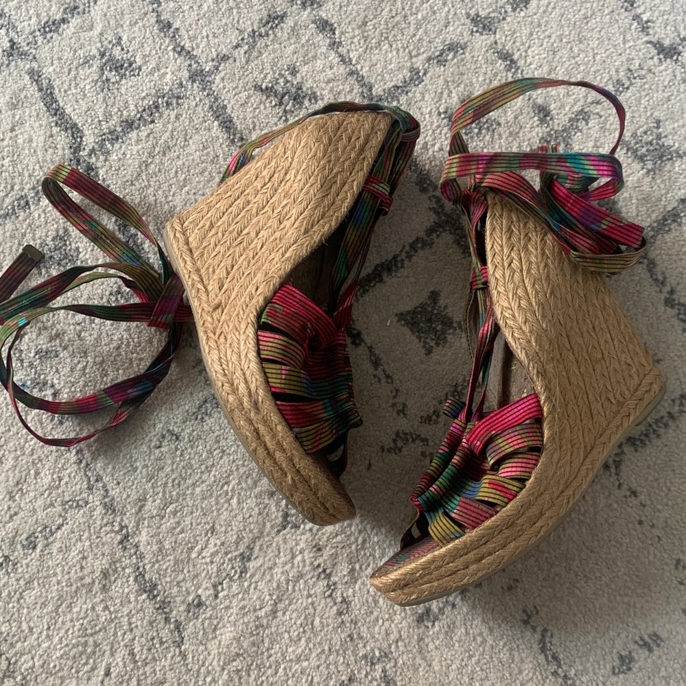 Sam Edelman Ankle strap wedges